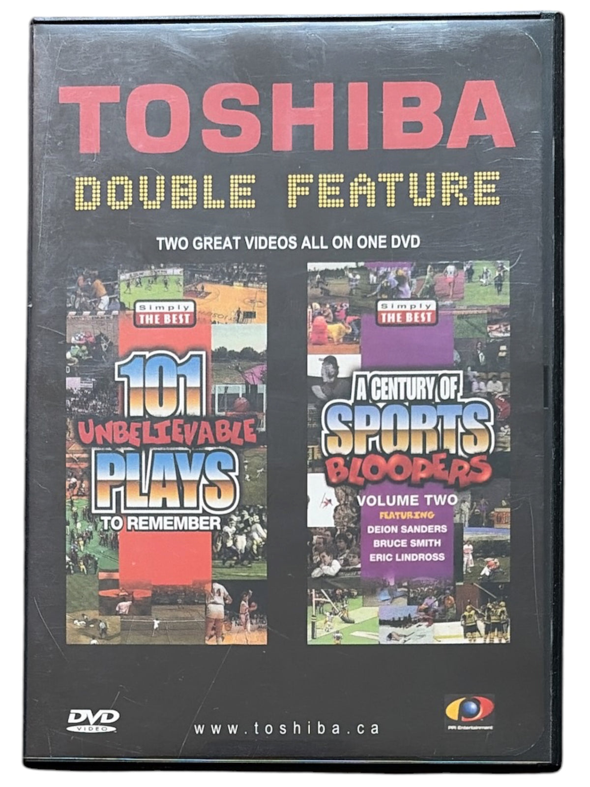 Toshiba Double Feature: 101 Unbelievable Plays / A Century of Sports Bloopers Volume Two (N/A – Direct-to-Video Promotional Release)