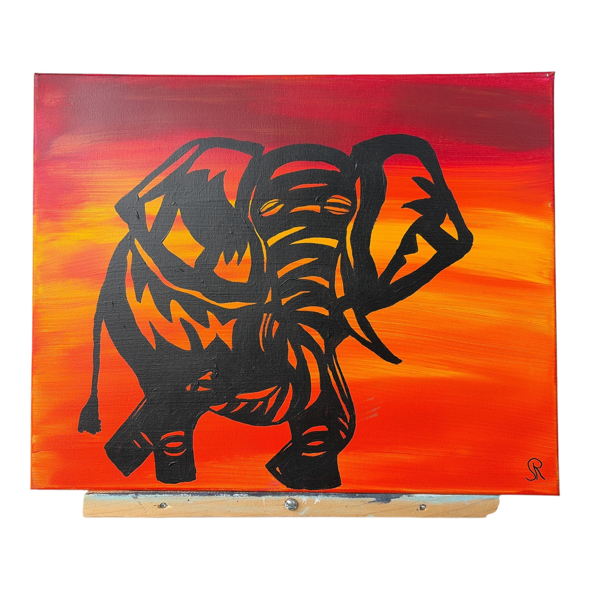 Sunset Elephant