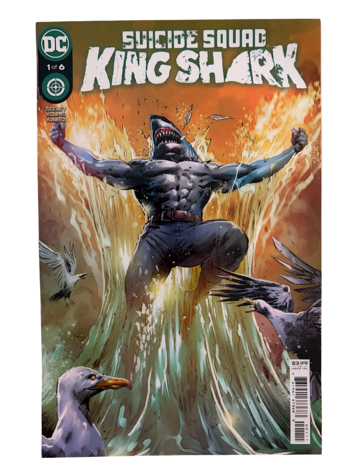 King Shark - Laminated Comic Art - (CLICK FOR MORE VERSIONS)