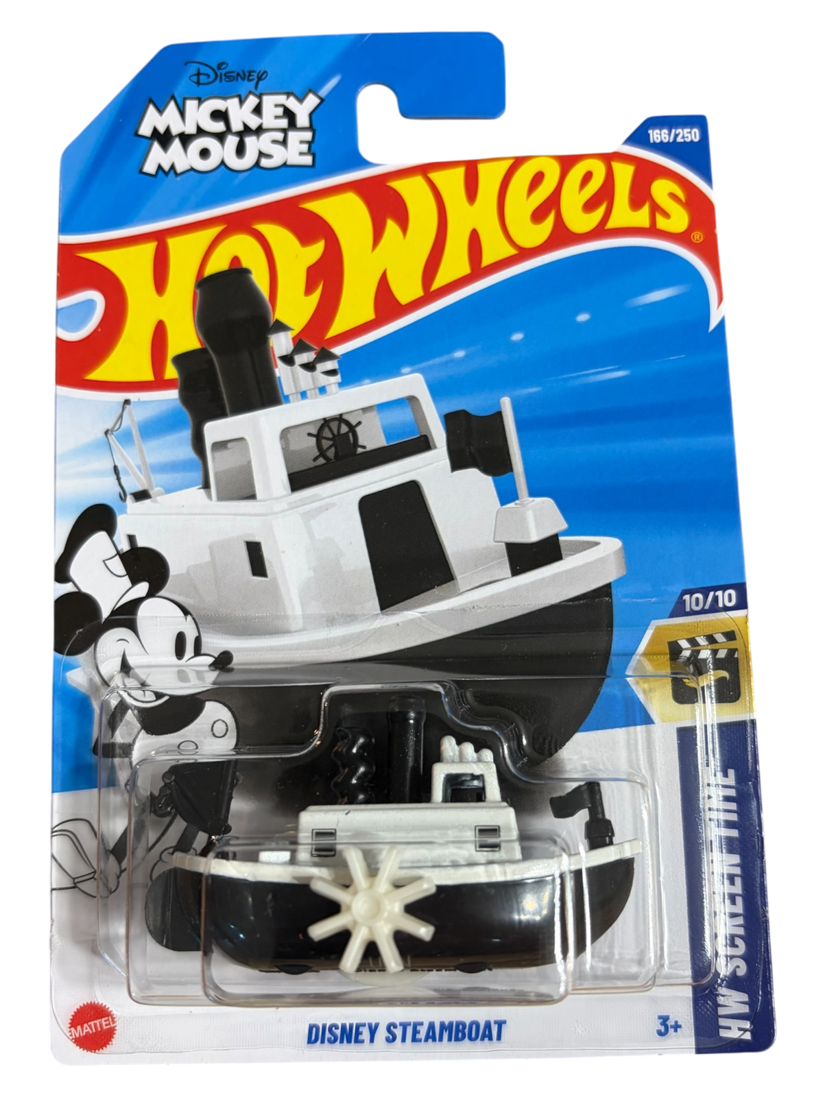 Disney Steamboat - Hot Wheels - HW Screen Time (10/10) - 2025 Hot Wheels Mainlines (166/250)