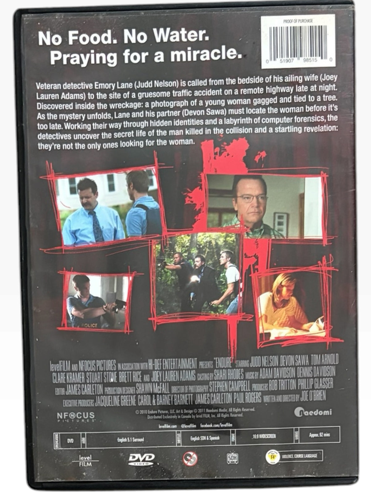 Endure (2010) (Note: Released direct-to-DVD/video in most regions)