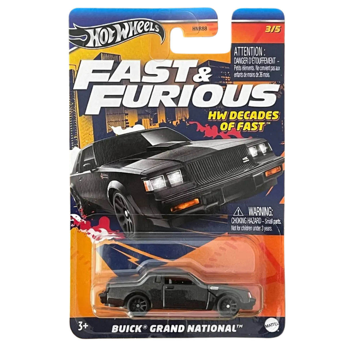 Buick Grand National - Hot Wheels - 2024 Fast & Furious - HW Decades of Fast (3/5)