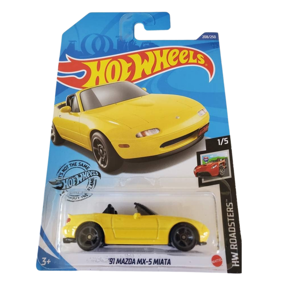 '91 Mazda MX-5 Miata - Hot Wheels - HW Roadsters (1/5) - 2020 Mainlines (208/250)