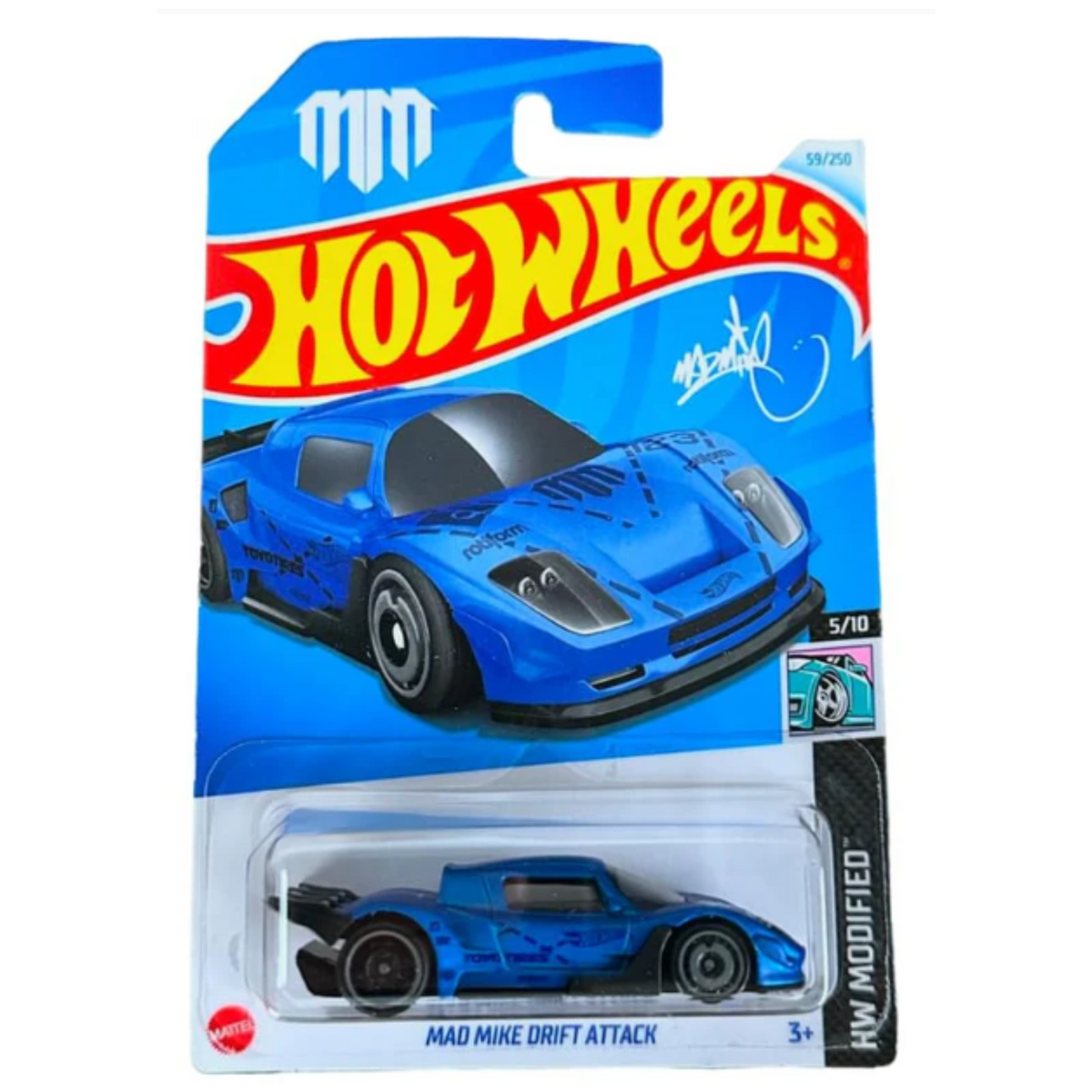 Mad Mike Drift Attack - Hot Wheels - HW Modified (5/10) - 2024 Mainlines (59/250)