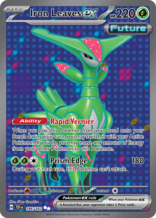 Iron Leaves ex - Temporal Forces (TEF) - 186/162