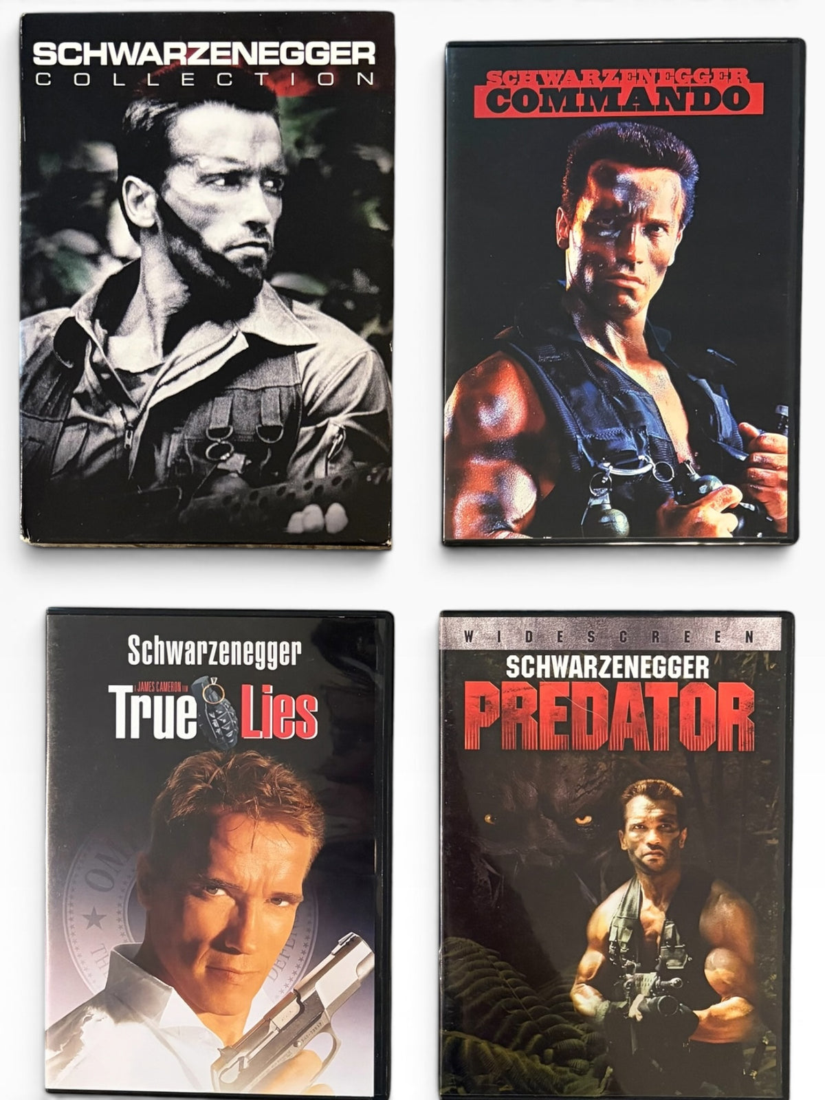 Arnold Schwarzenegger Collection: Triple Feature (Commando - 1985 • Predator - 1987 • True Lies - 1994)
