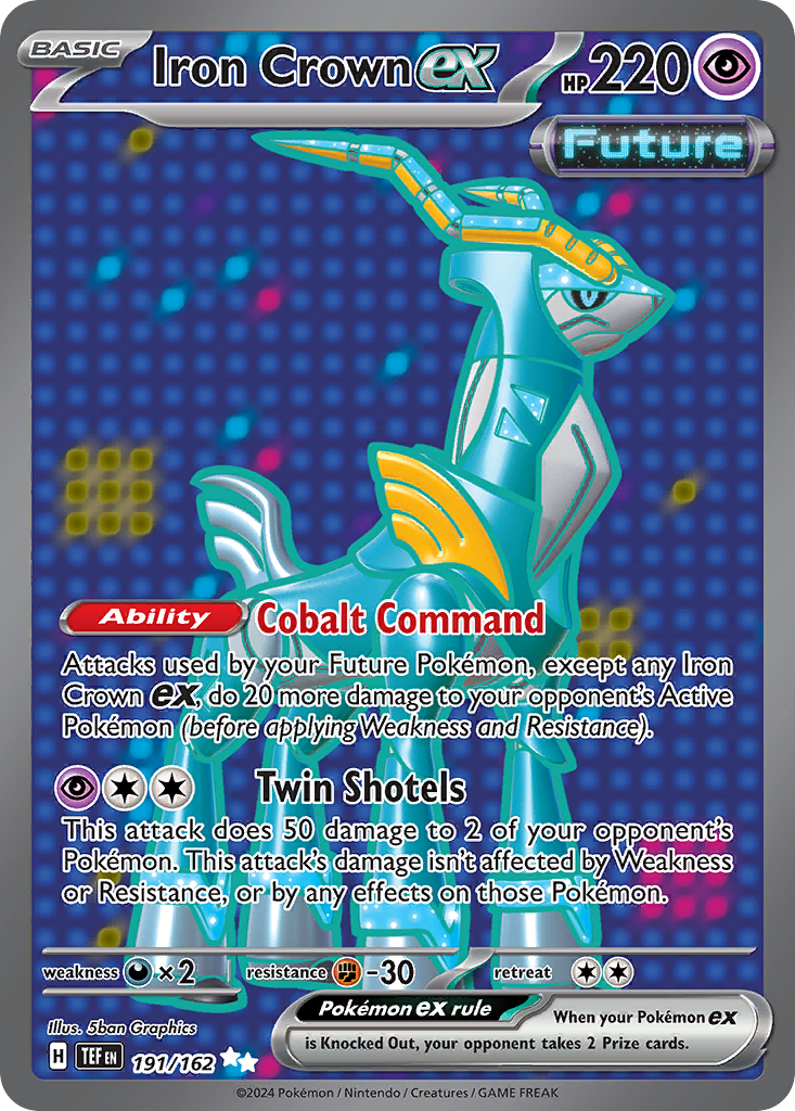 Iron Crown ex - Temporal Forces (TEF) - 191/162