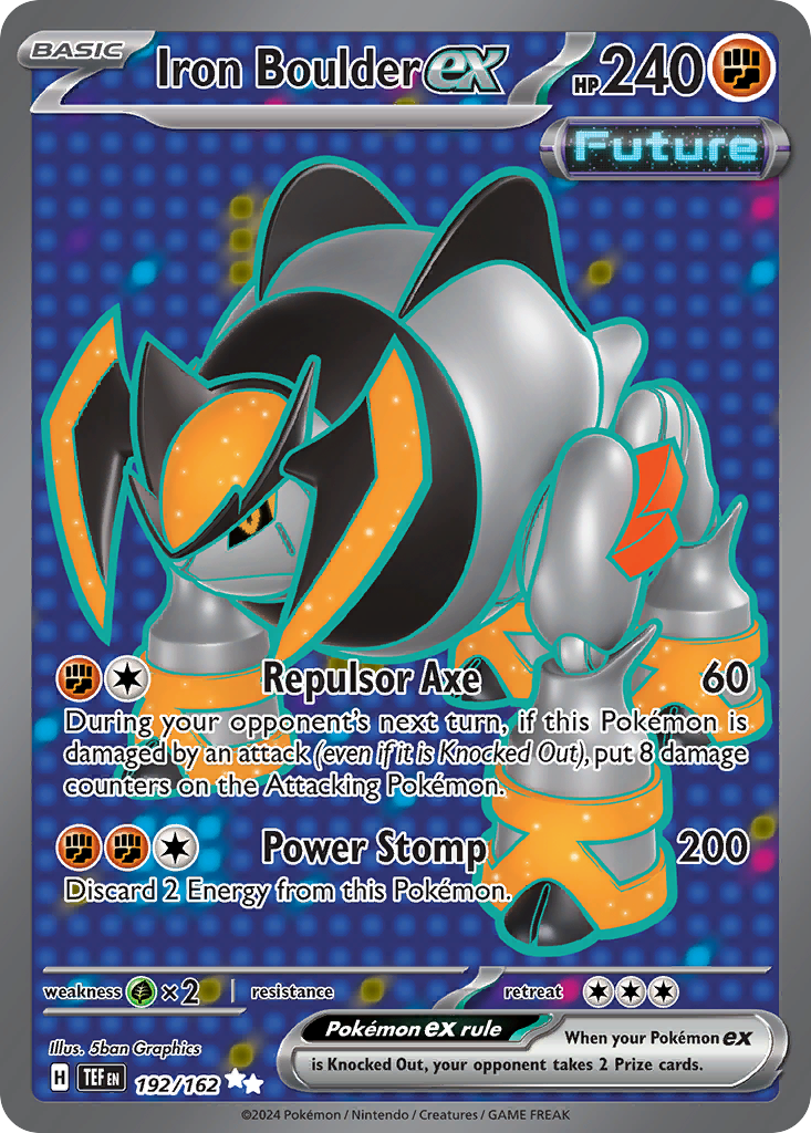 Iron Boulder ex - Temporal Forces (TEF) - 192/162