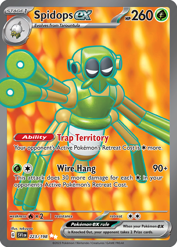 Spidops ex - Scarlet & Violet (SVI) - 223/198