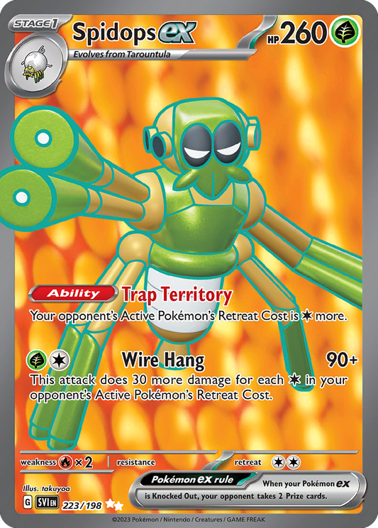 Spidops ex - Scarlet & Violet (SVI) - 223/198