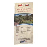 Vintage BCAA Greater Vancouver Map (Circa 2009)