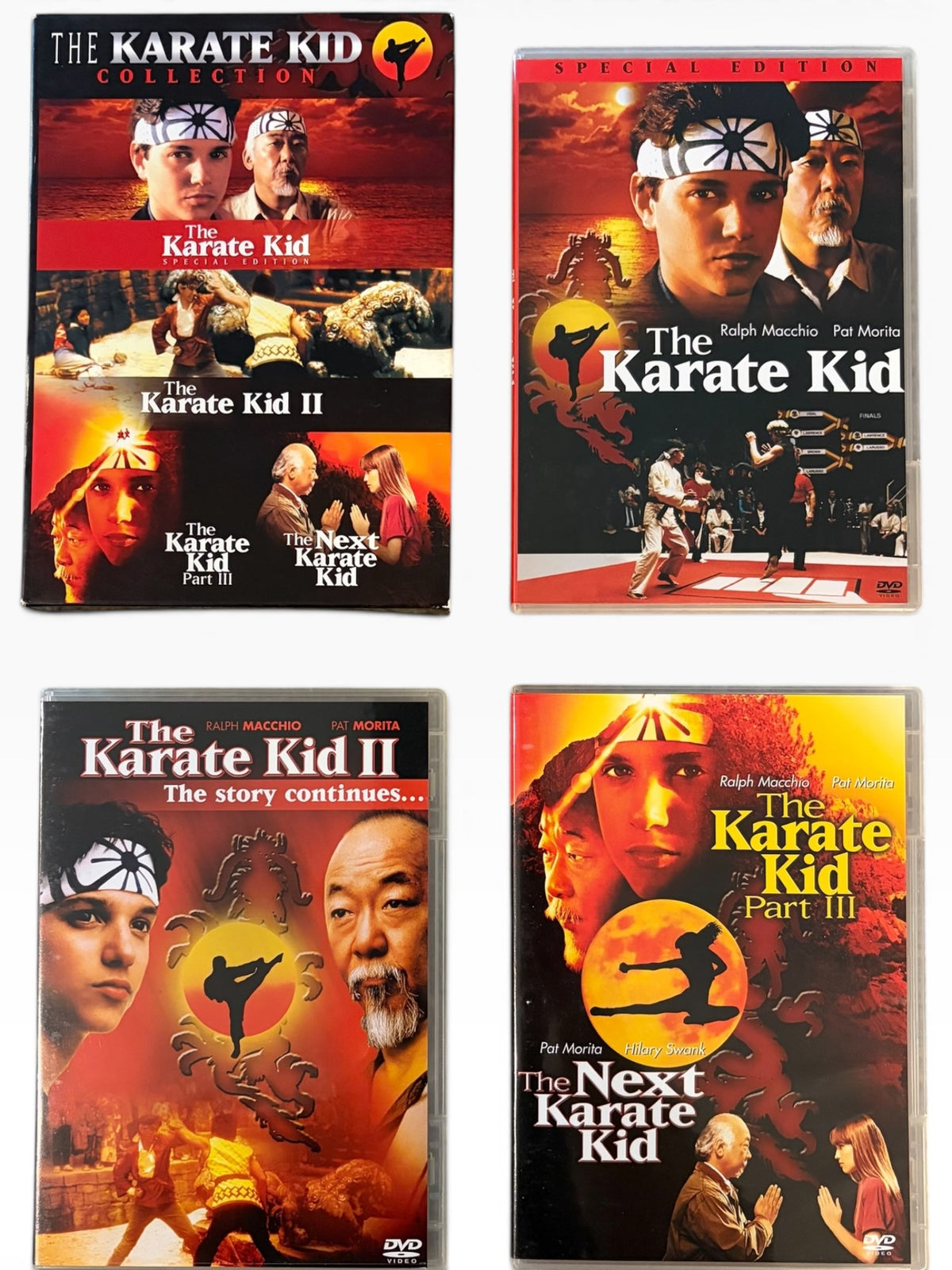 The Karate Kid Collection (The Karate Kid - 1984 • The Karate Kid Part II - 1986 • The Karate Kid Part III - 1989)