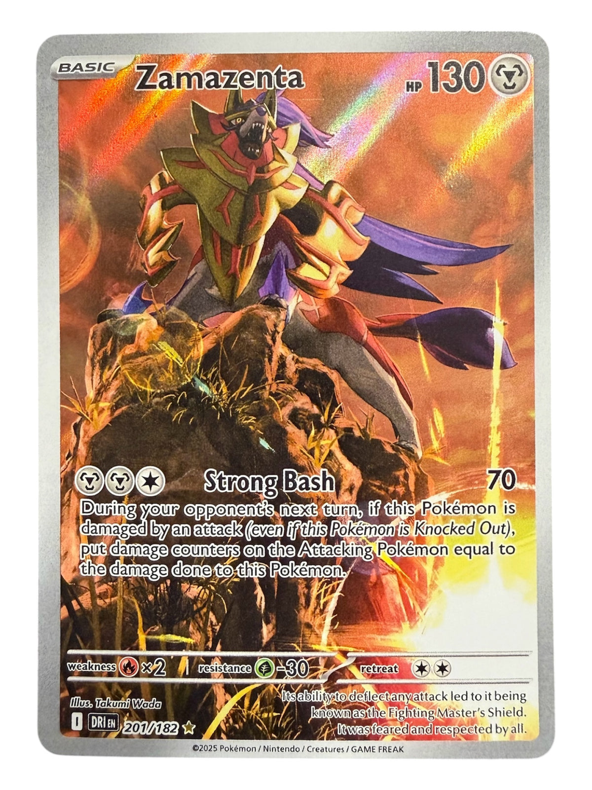 Zamazenta (201/182) - Destined Rivals (DRI)