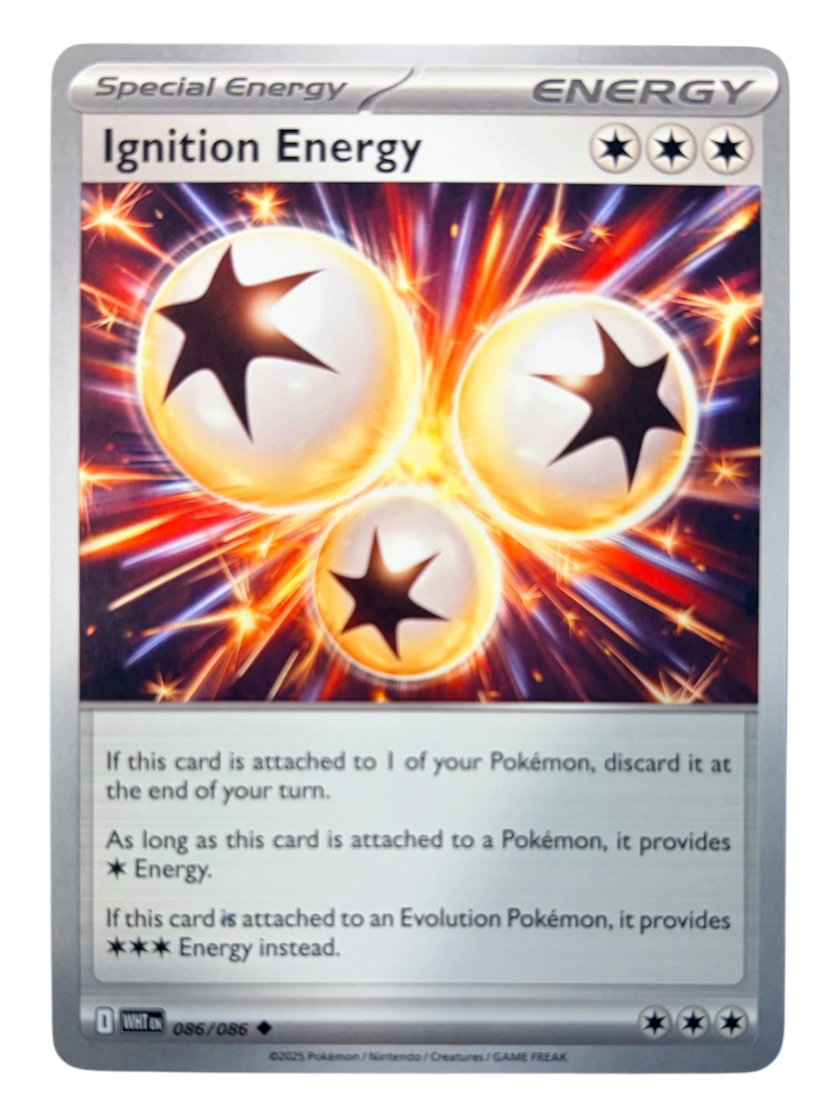 Ignition Energy (086/086) - White Flare (WHT)