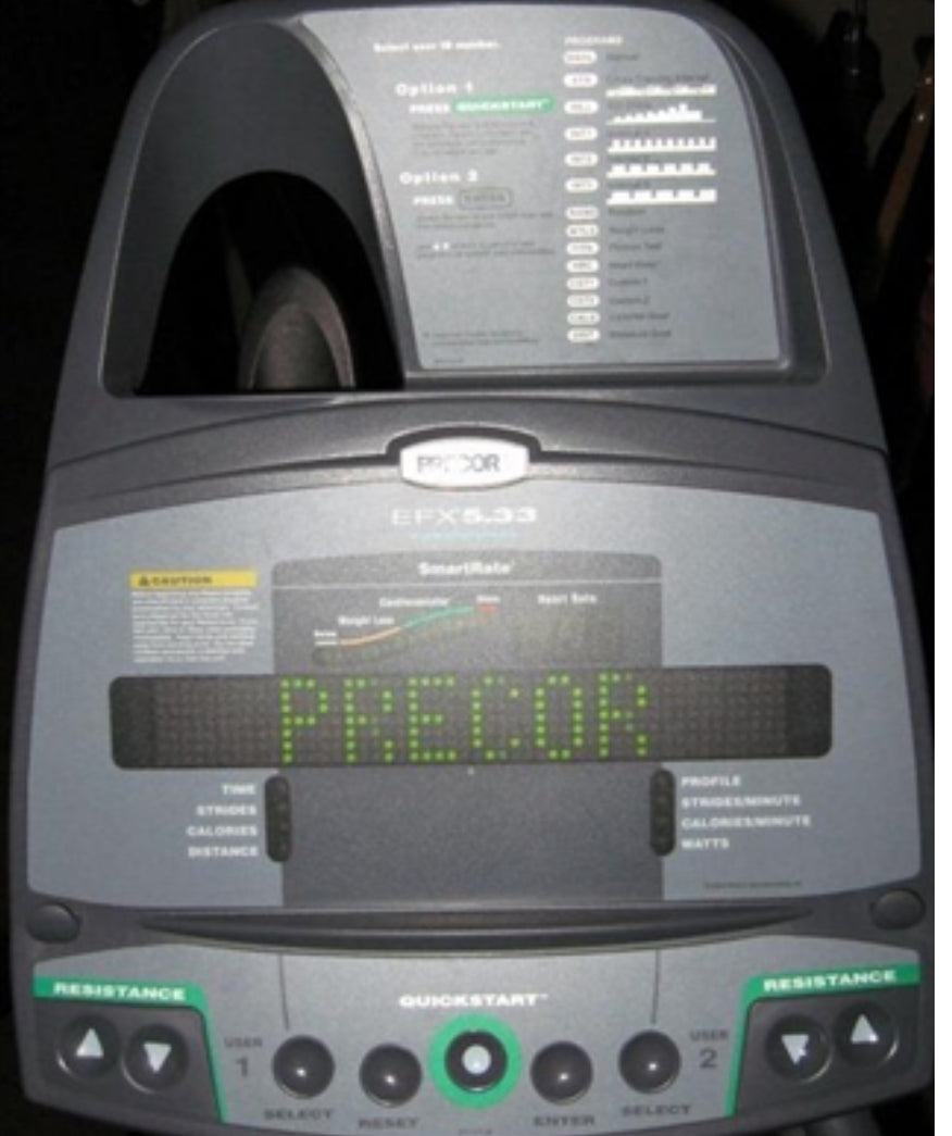 Precor EFX 5.33 Elliptical Cross-Trainer (Pre-Owned)