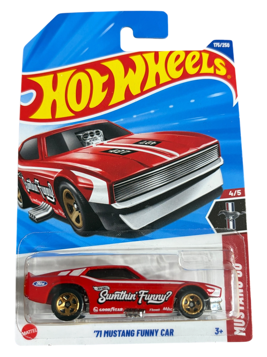 '71 Mustang Funny Car - Hot Wheels - Mustang 60 (4/5) - 2025 Hot Wheels Mainlines (175/250)