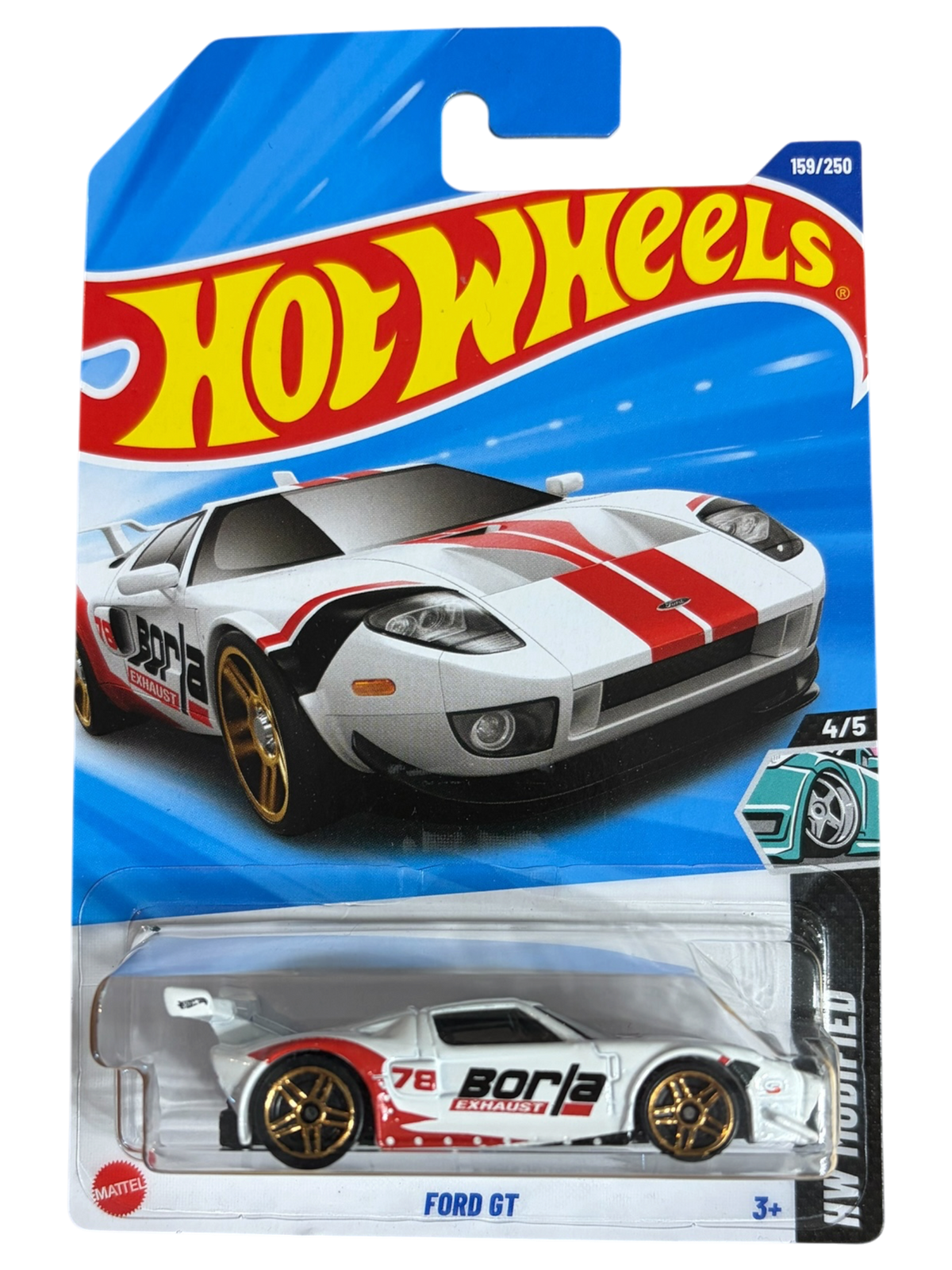 Ford GT - Hot Wheels - HW Modified (4/5) - 2025 Hot Wheels Mainlines (159/250)