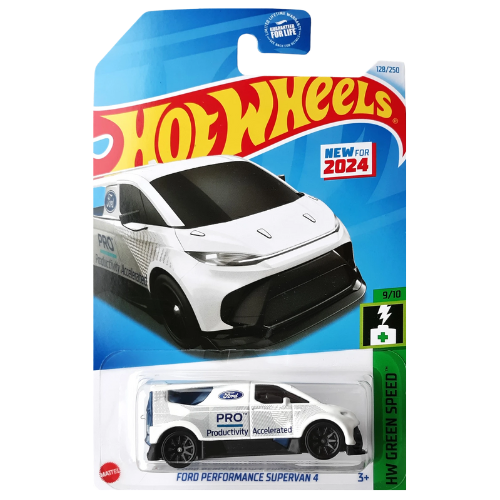 Ford Performance Supervan 4 (White) - Hot Wheels - HW Green Speed (9/10) - 2024 Mainlines (128/250)