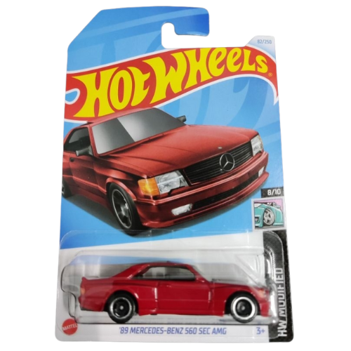 '89 Mercedes-Benz 560 SEC AMG - Hot Wheels - HW Modified (8/10) - 2024 Mainlines (82/250)