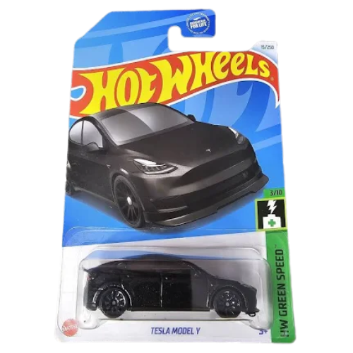 Tesla Model Y - Hot Wheels - HW Green Speed (3/10) - 2024 Mainlines (015/250)