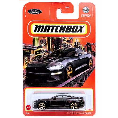 '19 Ford Mustang Coupe - Matchbox - MBX Metro - 2024 Mainlines (98/100)