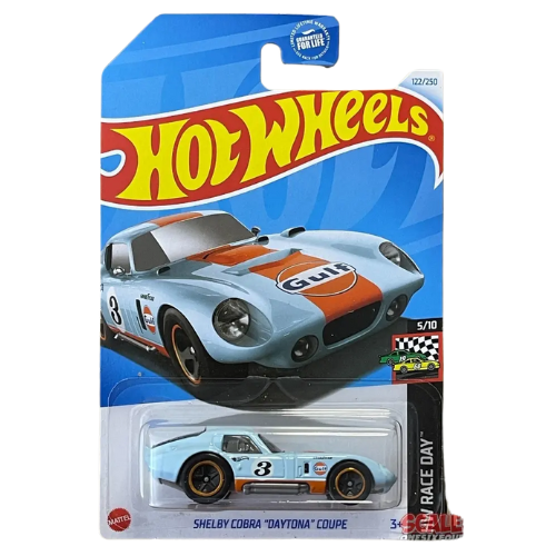 Shelby Cobra Daytona Coupe - Hot Wheels - HW Race Day (5/10) - 2024 Mainlines (122/250)