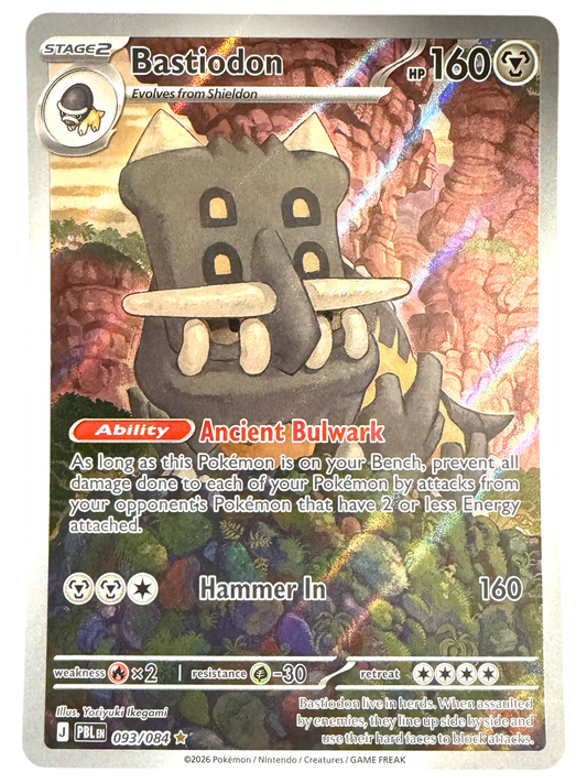 Bastiodon - Pitch Black (PBL) - 93/84