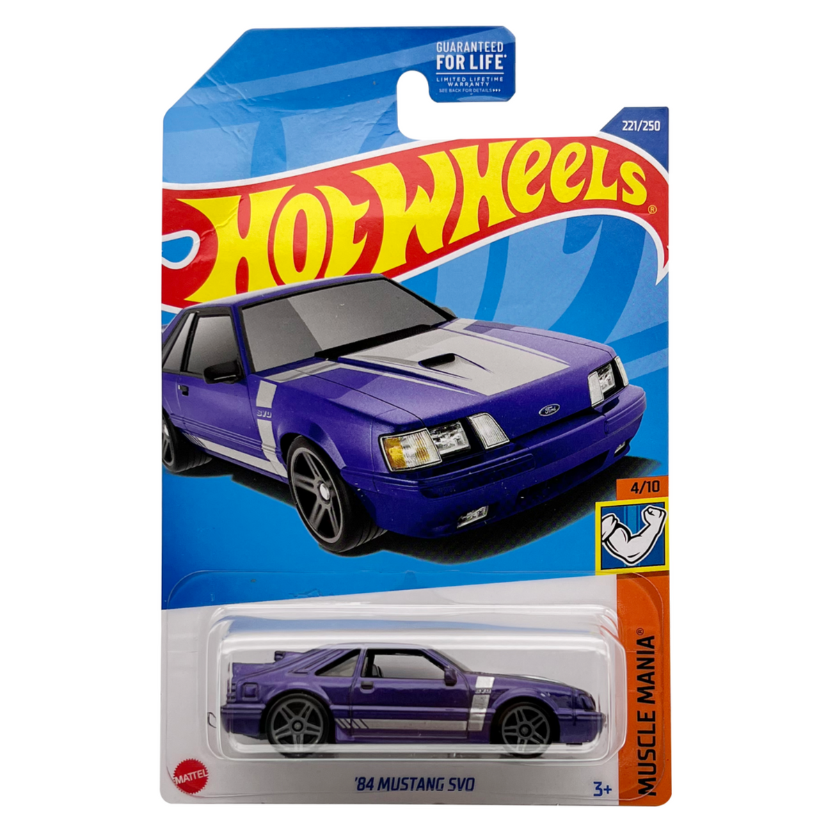 '84 Mustang SVO - Hot Wheels - Muscle Mania 4/10 - 2022 (221/250)