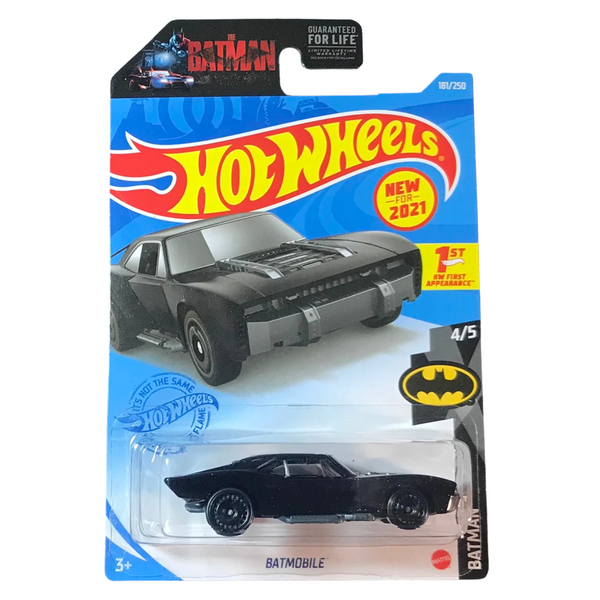 Batmobile (Flat Black) - Hot Wheels - The Batman 181/250 - 2021