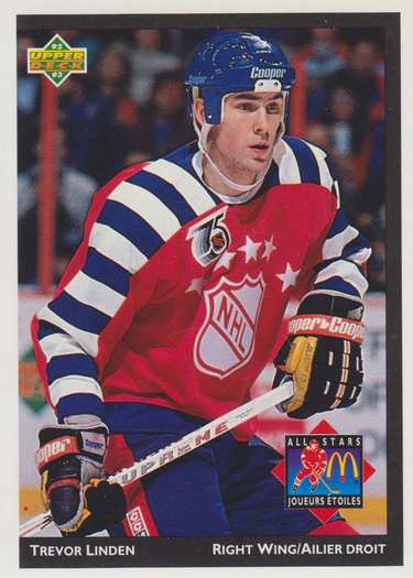 Trevor Linden #McD-09 | 1992 Upper Deck McDonald's All Stars