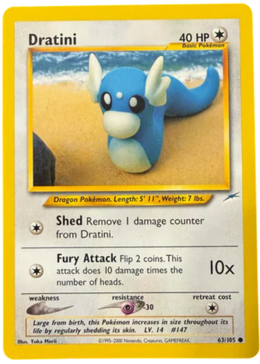 Dratini (63) - Neo Destiny (N4)