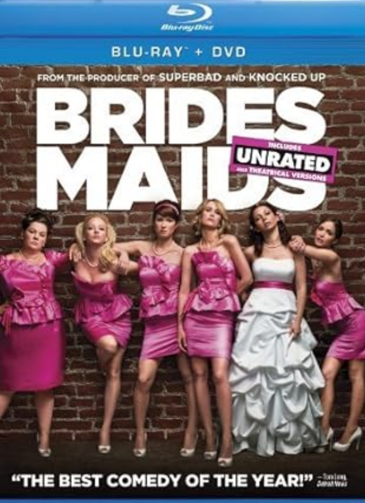 Bridesmaids (2011) Unrated Version - [Blu-ray + DVD]