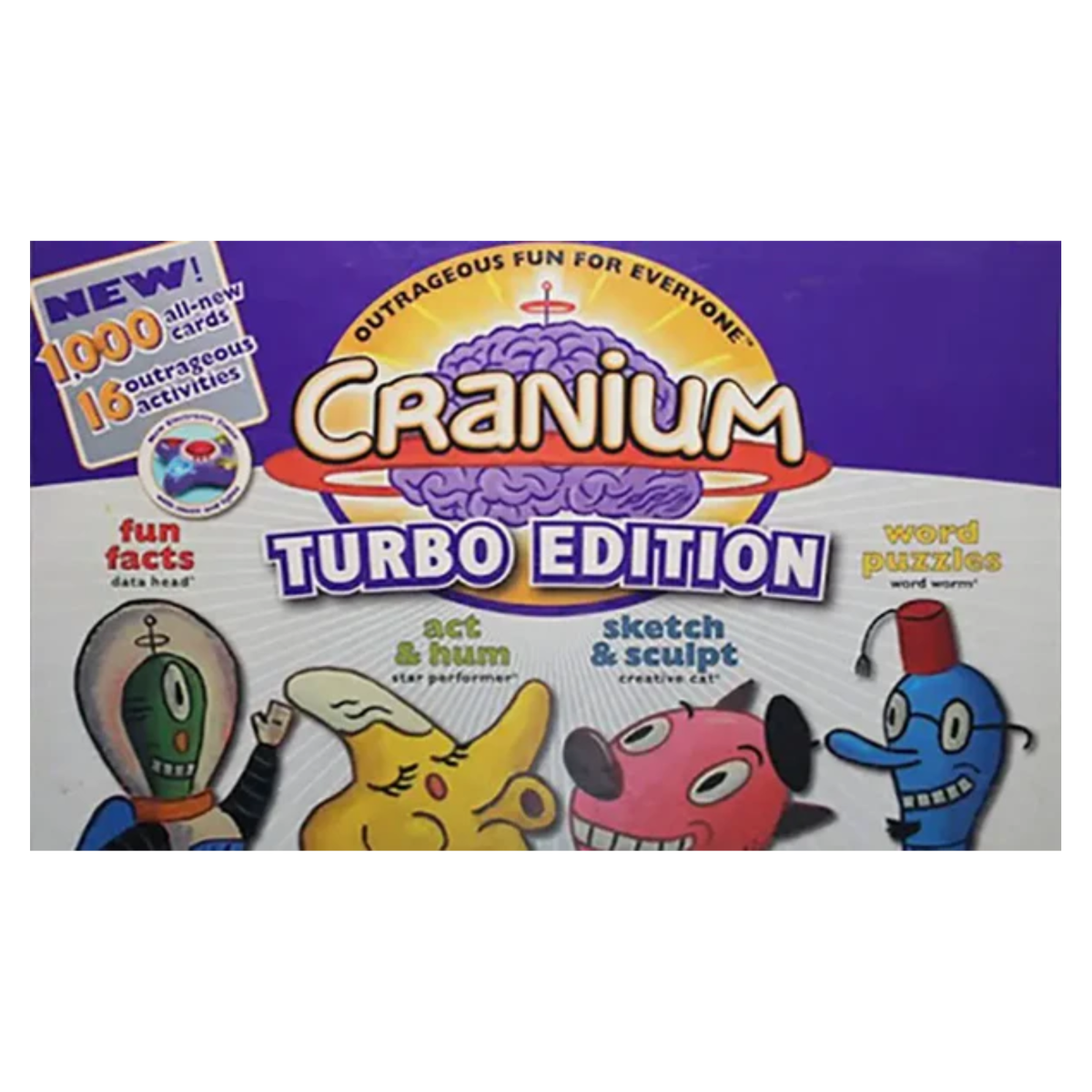 Cranium Turbo Edition (Pre-Owned) - Fair Condition (Box Wear, No Missing Pieces)