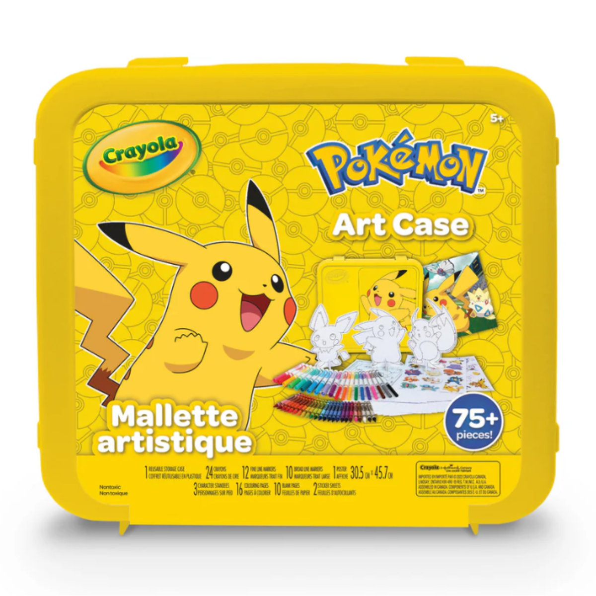 Crayola Pokemon Art Case (NEW)