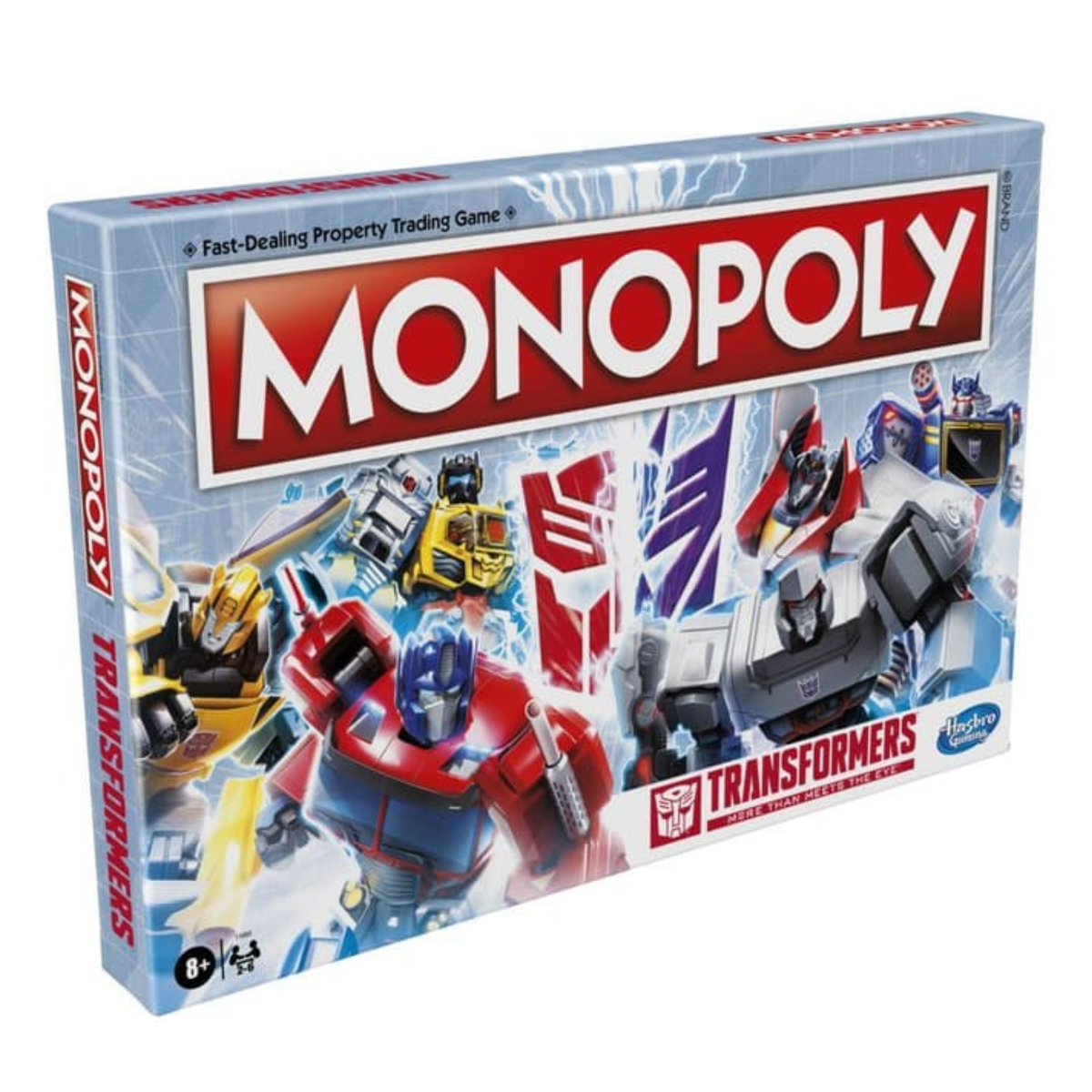 Monopoly: Transformers Edition Board Game for Kids Ages 8 and Up (New In Package)