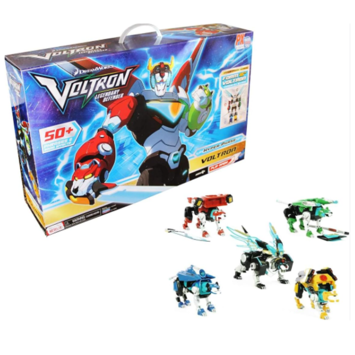 2018 San Diego Comic-Con Exclusive Voltron Hyperphase 5-Piece Figure Set