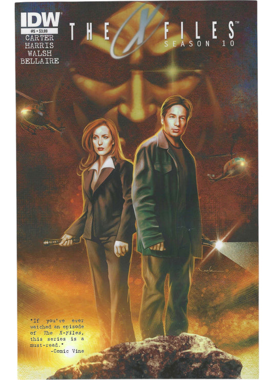 X Files - Laminated Comic Art - (CLICK FOR MORE VERSIONS)