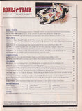 Road & Track August 1986 (UK Edition) - Moderate Condition