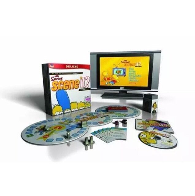 Scene It? The Simpsons Deluxe Edition (Pre-Owned) - Complete/Good Condition